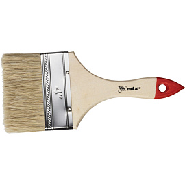 Кисть малярная плоская Matrix из натуральной щетины 100x11 мм (82545)