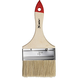 Кисть малярная плоская Matrix из натуральной щетины 100x11 мм (82545)