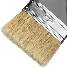 Кисть малярная плоская Matrix из натуральной щетины 100x17 мм (83067)