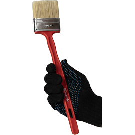 Кисть малярная радиаторная Matrix из натуральной щетины 70x12 мм (83359)