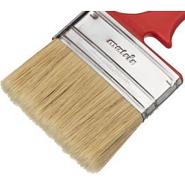 Кисть малярная плоская Matrix из натуральной щетины 70x12 мм (83353) фото Кисть малярная плоская Matrix из натуральной щетины 70x12 мм (83353)