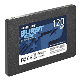 SSD накопитель Patriot Memory Burst Elite 120 ГБ (PBE120GS25SSDR)