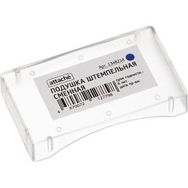 Подушка штемпельная сменная Attache синяя для Attache 9011 8051