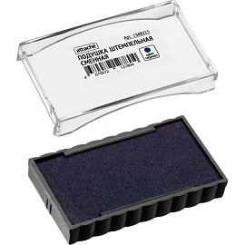 Подушка штемпельная сменная Attache синяя для Attache 8052