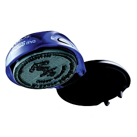Оснастка для печати овальная Colop Stamp Mouse 40 мм с крышкой синяя фото Оснастка для печати овальная Colop Stamp Mouse 40 мм с крышкой синяя