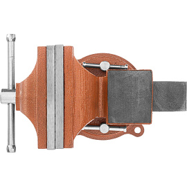 Тиски слесарные, 125 мм, поворотные, с наковальней Sparta (186255) фото Тиски слесарные, 125 мм, поворотные, с наковальней Sparta (186255)