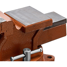 Тиски слесарные, 125 мм, поворотные, с наковальней Sparta (186255) фото Тиски слесарные, 125 мм, поворотные, с наковальней Sparta (186255)