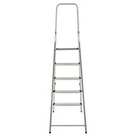 Стремянка алюминиевая 5 ступеней Новая Высота 1110105 фото Стремянка алюминиевая 5 ступеней Новая Высота 1110105