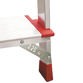 Стремянка алюминиевая 4 ступени Новая Высота 3117104