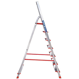 Стремянка алюминиевая 7 ступеней Новая Высота 3117107