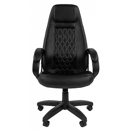 Кресло для руководителя Chairman 950 LT чёрное (экокожа, пластик) фото Кресло для руководителя Chairman 950 LT чёрное (экокожа, пластик)