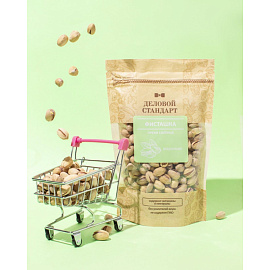 Фисташки Деловой Стандарт жареные соленые 200 г