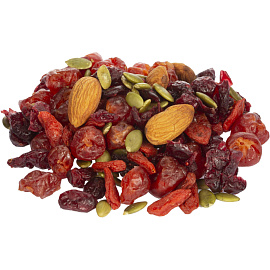 Коктейль из сухофруктов и орехов Деловой Стандарт ягодный 200 г