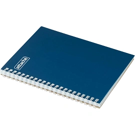Бизнес-тетрадь Attache A5 80 листов синяя в клетку на спирали (140x195 мм)