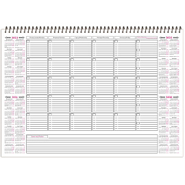 Планинг недатированный Attache 490х350 мм 12 листов