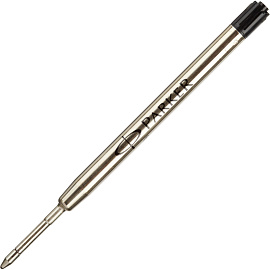 Стержень шариковый Parker Quink Flow черный 98 мм (толщина линии 0.8 мм, артикул производителя 1950369)