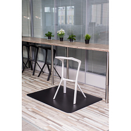 Коврик напольный для паркета/ламината Easy Chair черный (прямоугольный, полипропилен, 900х1200 мм)