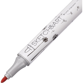 Набор маркеров для скетчинга Sketch&Art Medium set двухсторонние 24 цвета (толщина линии 1-5 мм)