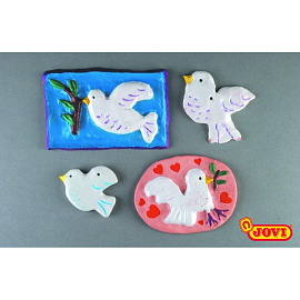 Паста для моделирования Jovi самозатвердевающая белая 500 г