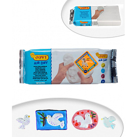 Паста для моделирования Jovi самозатвердевающая белая 500 г