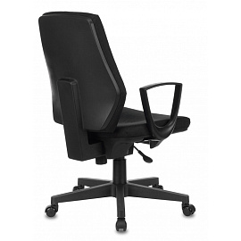 Кресло офисное Бюрократ CH-545 черное (ткань, пластик) фото Кресло офисное Бюрократ CH-545 черное (ткань, пластик)