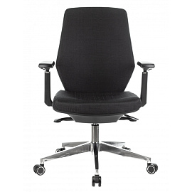 Кресло офисное Бюрократ CH-545/LUX черное (ткань, металл)