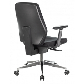 Кресло офисное Бюрократ CH-545/LUX черное (ткань, металл)