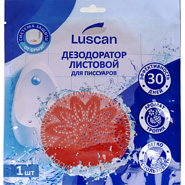 Дезодоратор листовой для писсуаров Luscan красный 1шт