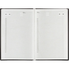 Ежедневник недатированный Attache Economy бумвинил А5 160 листов чёрный