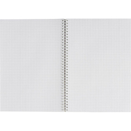 Бизнес-тетрадь Attache Cristal А4 120 листов фиолетовая в клетку на спирали