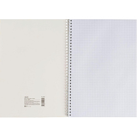 Бизнес-тетрадь Attache Cristal А4 80 листов в клетку на спирали (обложка с рисунком, УФ-выборочный глянцевый лак)