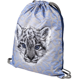 Мешок для сменной обуви Комус Класс Барс 360x470 мм серый с 1 отделением