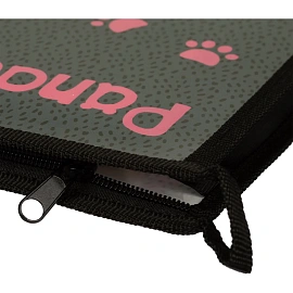 Папка для тетрадей Комус Класс Panda А5 полипропилен с 1 отделением на молнии