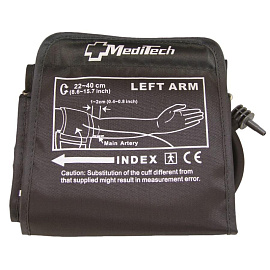 Тонометр MediTech МТ50 с адаптером (манжета 22-40 см, с поверкой РФ)