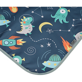 Фартук для труда Комус Класс (№1 School) Космос синий с нарукавниками