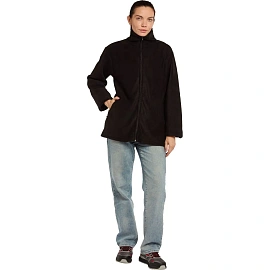 Толстовка флисовая чёрная размер XL (52-54), рост 170-176