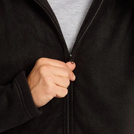 Толстовка флисовая чёрная размер XXL (56-58), рост 170-176