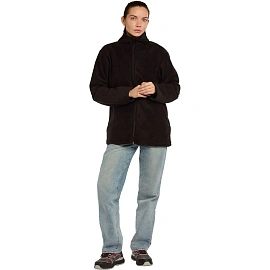 Толстовка флисовая чёрная размер XXL (56-58), рост 170-176