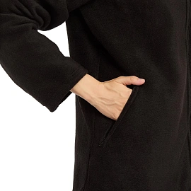 Толстовка флисовая чёрная размер XXL (56-58), рост 170-176