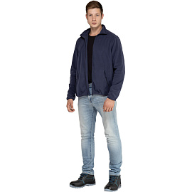 Толстовкa флисовая синяя размер L (48-50), рост 170-176