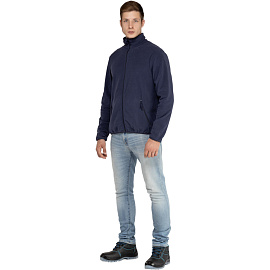 Толстовкa флисовая синяя размер XL (52-54), рост 170-176