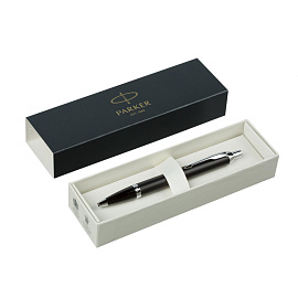 Ручка шариковая Parker IM Matte Black цвет чернил синий, цвет корпуса черный (артикул производителя 2143632) фото Ручка шариковая Parker IM Matte Black цвет чернил синий, цвет корпуса черный (артикул производителя 2143632)