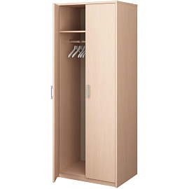 Шкаф для одежды Арго А-307 (бук, 770х580х2000 мм) фото Шкаф для одежды Арго А-307 (бук, 770х580х2000 мм)