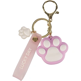 Брелок Лапка, фиолетовый