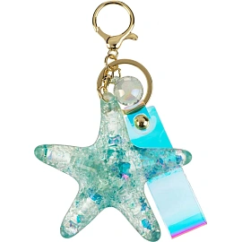 Брелок Морская звездочка голубой