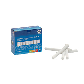 Мел школьный белый Гамма (50 штук в упаковке)