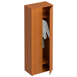 Шкаф для одежды Формула ФР 307/313 (ольха европейская, 800х450х2190 мм)