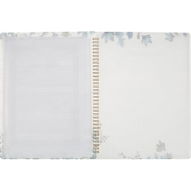 Папка файловая на 5 файлов Attache Selection Bloom А4 10 мм белая (толщина обложки 0,4 мм)