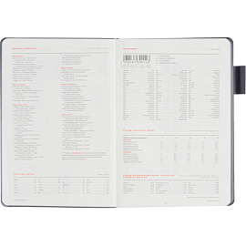 Ежедневник недатированный Bruno Visconti Boston искусственная кожа А5 136 листов красный (серый обрез), 3-228/01