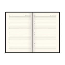 Ежедневник недатированный Bruno Visconti Boston искусственная кожа А5 136 листов синий (голубой обрез), 3-228/06